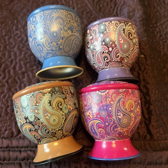 Gift Set Of 4 Scented Soy Candles In Individual Tins, Aromatherapy, Citronella - Picture 11 of 13